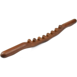 Ahşap Madero Terapi Masaj Aleti & Selülit Ahşap Masaj Sopası