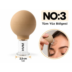 Silikon Cam Masaj Kupası No:3 Silikon Cam Masaj Kupası No:3