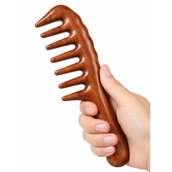 Sandal Ağacı Saç Derisi Masaj Tarağı