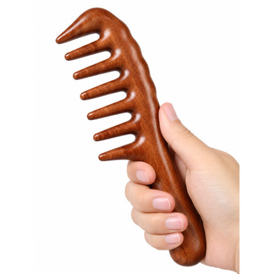 Sandal Ağacı Saç Derisi Masaj Tarağı Sandal Ağacı Saç Derisi Masaj Tarağı