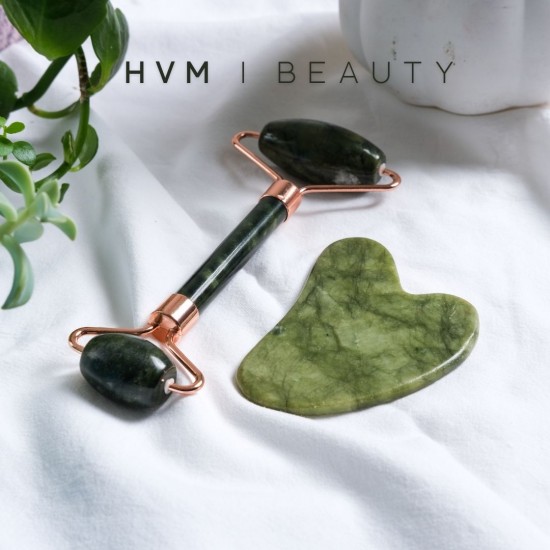 Yeşim Roller ve Gua Sha 2'li Set